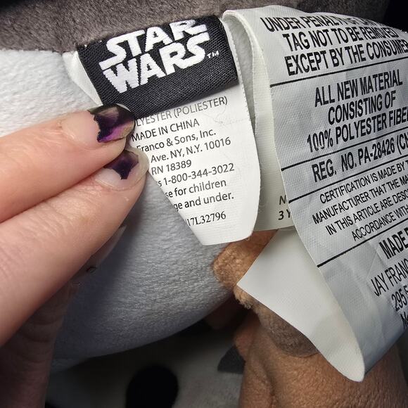 Star Wars Porg The Last Jedi movie 17" plush - Picture 11 of 12